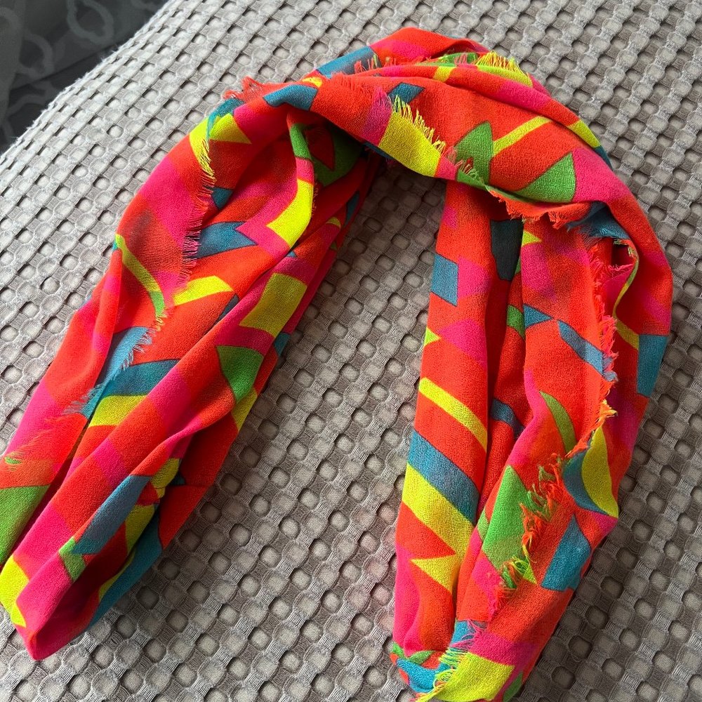 Fluorescent Infinity Scarf